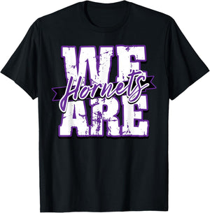 We are Hornets Back to School Spirit P T-Shirt - T-Shirt | Black