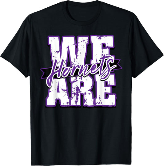 We are Hornets Back to School Spirit P T-Shirt - T-Shirt | Black
