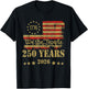 250th America US 250 Years We The People Birthday July 4th T-Shirt - T-Shirt | Black