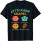 Learning Shapes Dark Humor Meme Mourning Mom Sarcastic T-Shirt - T-Shirt | Black