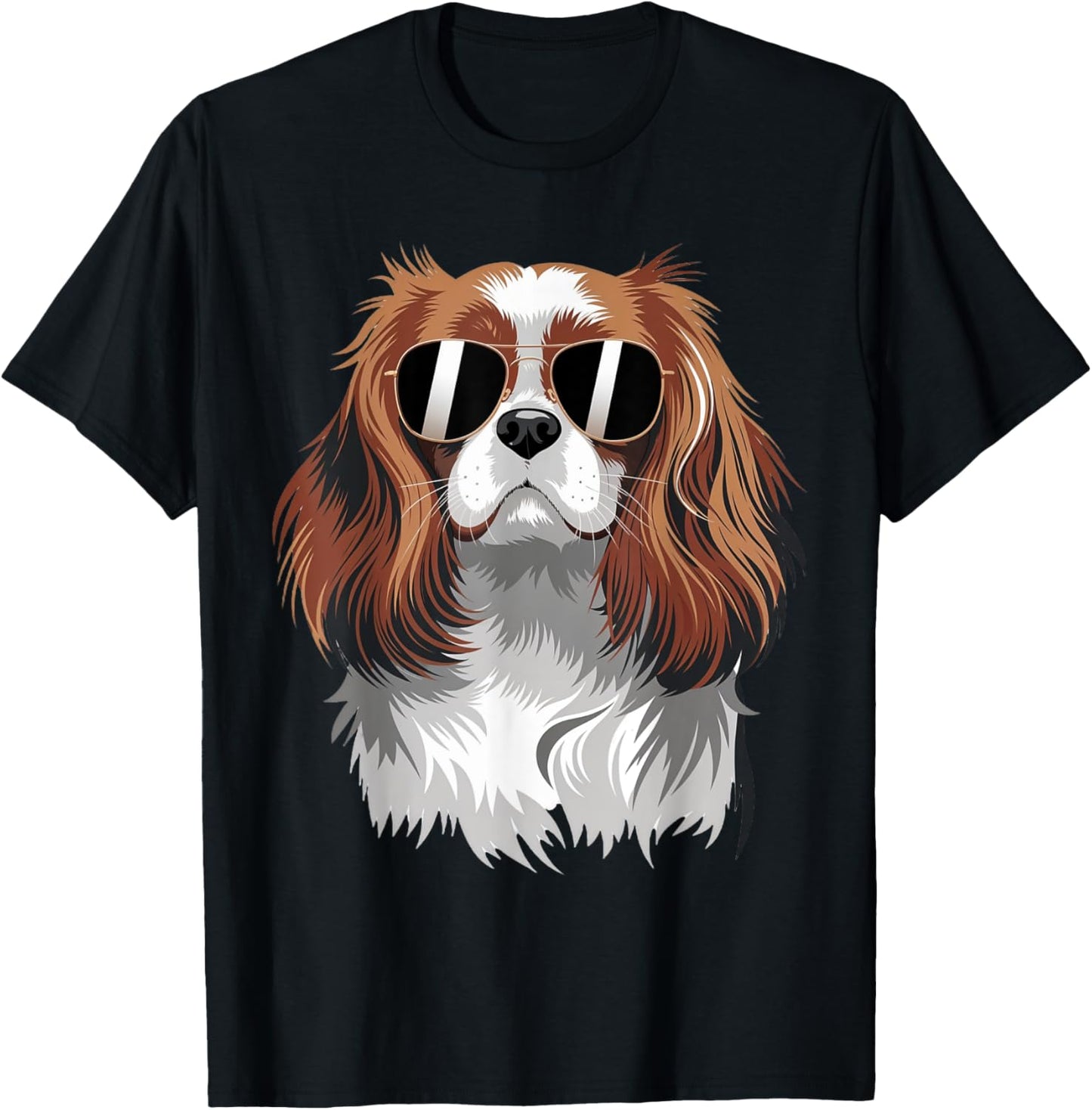 Funny Proud Cavalier King Charles Spaniel Dog T-Shirt - T-Shirt | Black