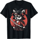 Japanese Chihuahua Dog Samurai Men, Women, Kids T-Shirt - T-Shirt | Black