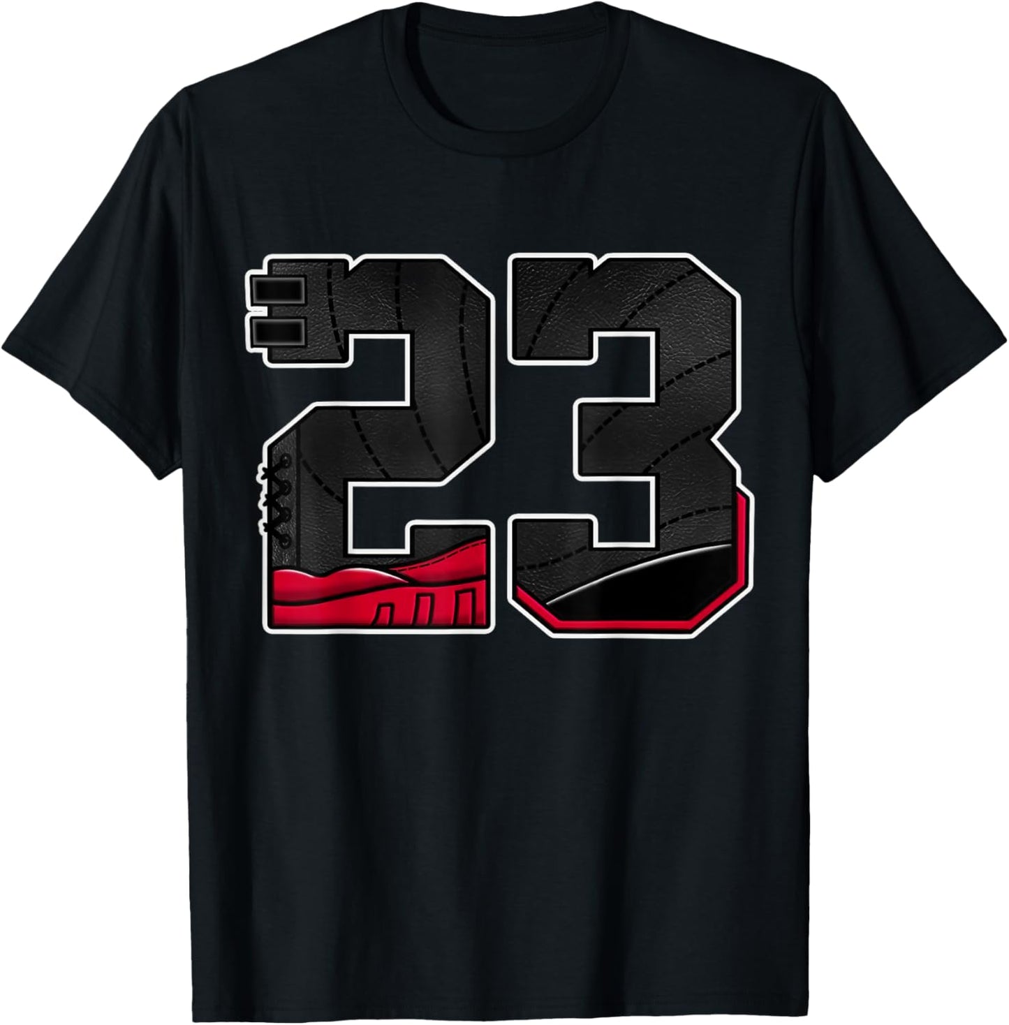 Number 23 Flu Game 12s Retro Matching Women T-Shirt - T-Shirt | Black