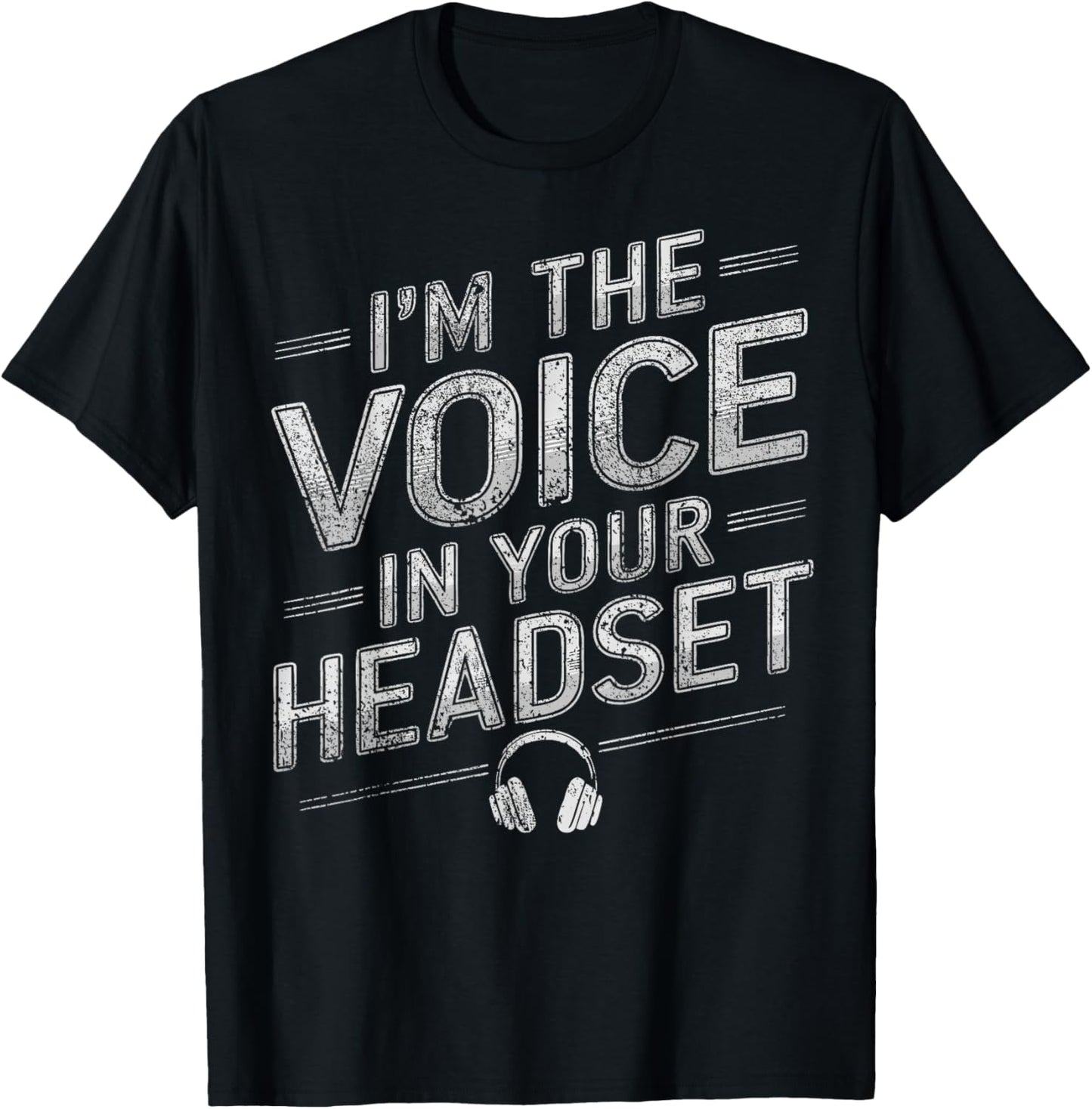Stage Manager Headset Theatre Director Theater Manager T-Shirt - T-Shirt | Black
