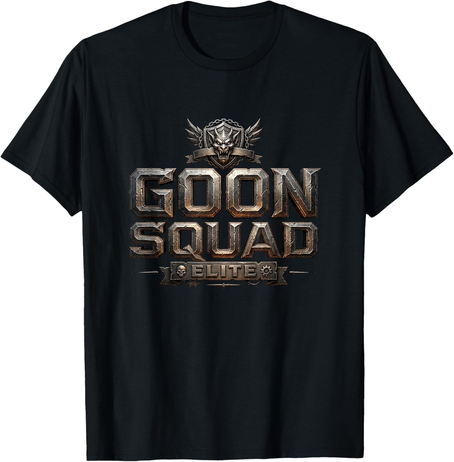 Tactical Goon Squad Elite Humor Adult Funny Sarcastic T-Shirt - T-Shirt | Black