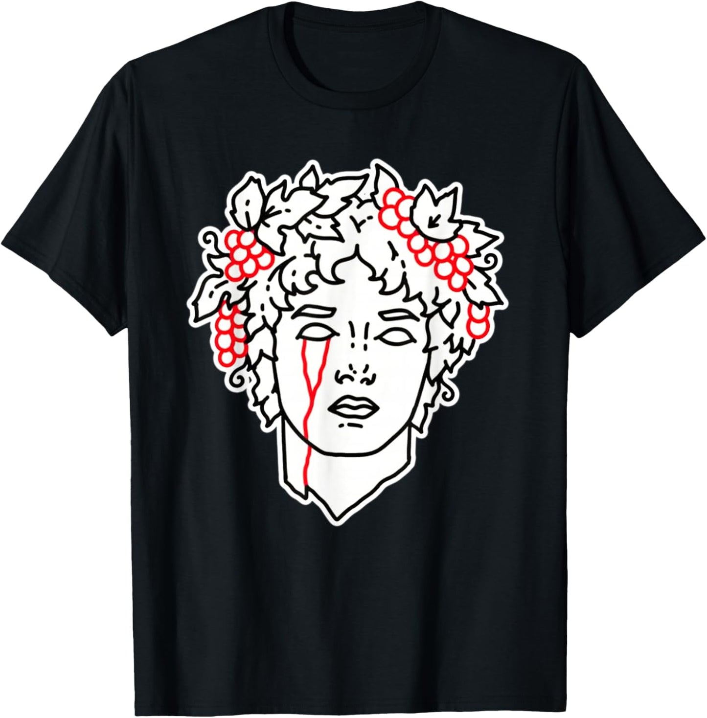Dionysos griechischer Gott T-Shirt - T-Shirt | Black