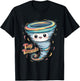 Cute Tiny Tornado for Messy Children And Toddlers Boy Girl T-Shirt - T-Shirt | Black