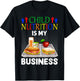 School Cafeteria Lunch Lady Child Nutrition Is My Business T-Shirt - T-Shirt | Black