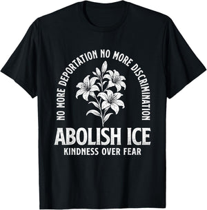 Abolish ICE - Human Rights Pro Immigration March T-Shirt - T-Shirt | Black