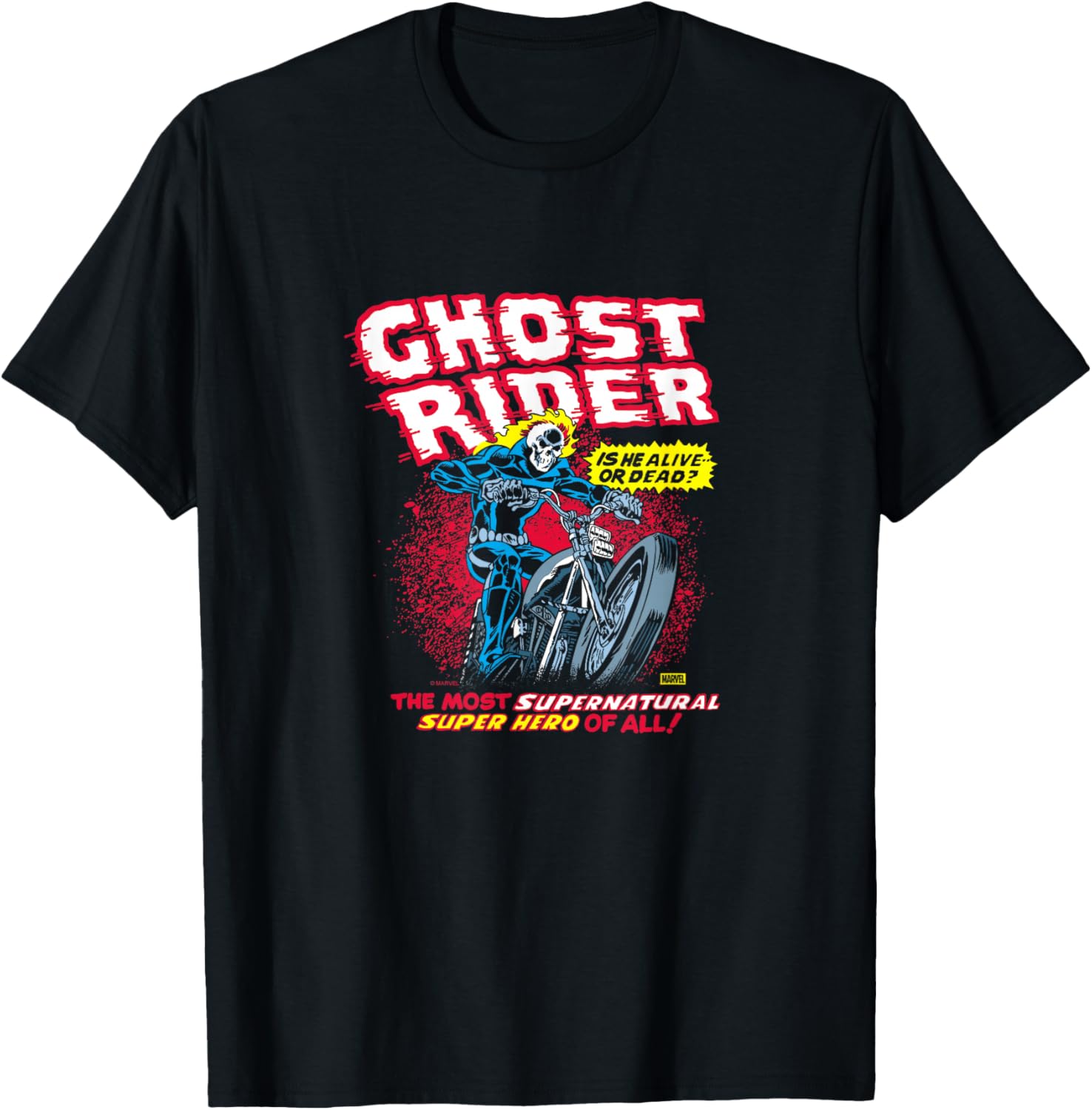 Ghost Rider - Most Supernatural T-Shirt - T-Shirt | Black
