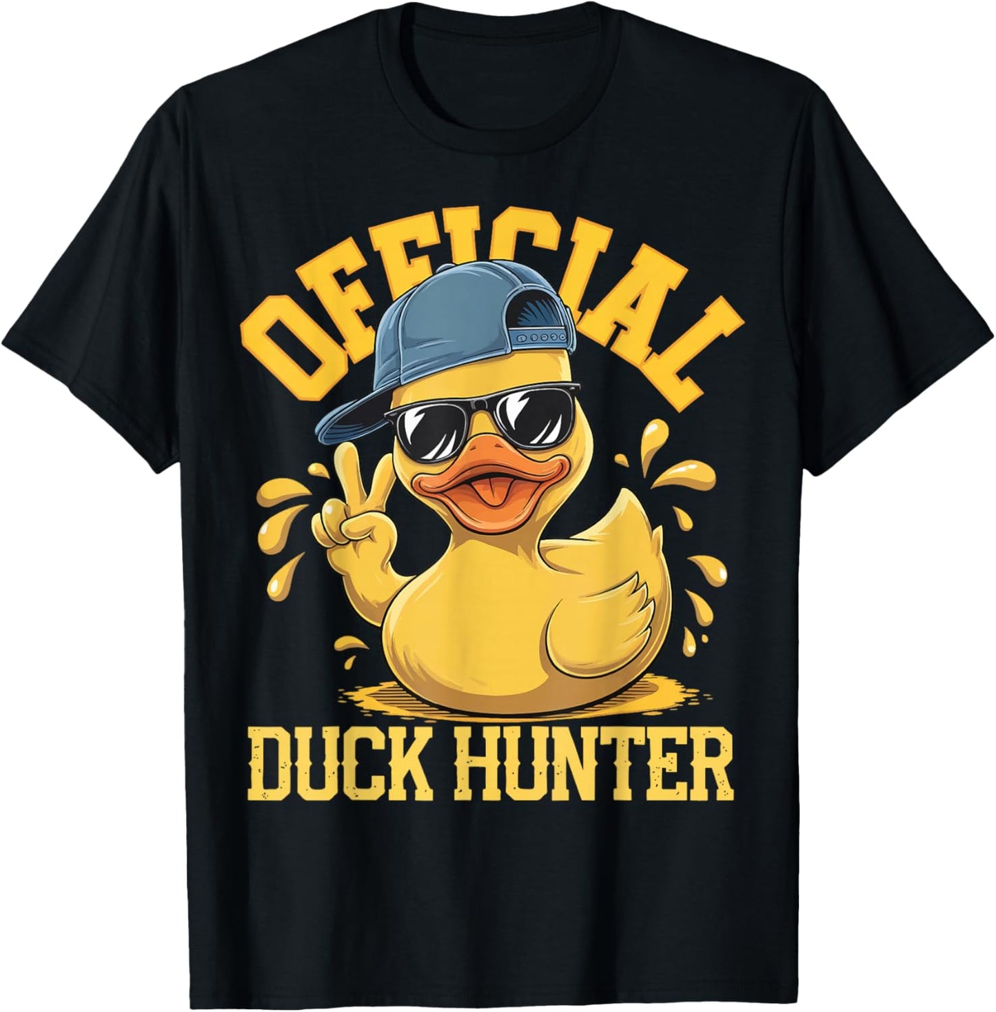Official Duck Hunter T-Shirt - T-Shirt | Black