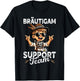 Bräutigam Support Team JGA Junggesellenabschied Bräutigam T-Shirt - T-Shirt | Black