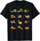 Cool Snail Design Women Insect Animal Snail Lover T-Shirt - T-Shirt | Black