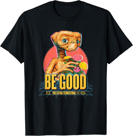 E.T. the Extra-Terrestrial Retro Be Good T-Shirt - T-Shirt | Black