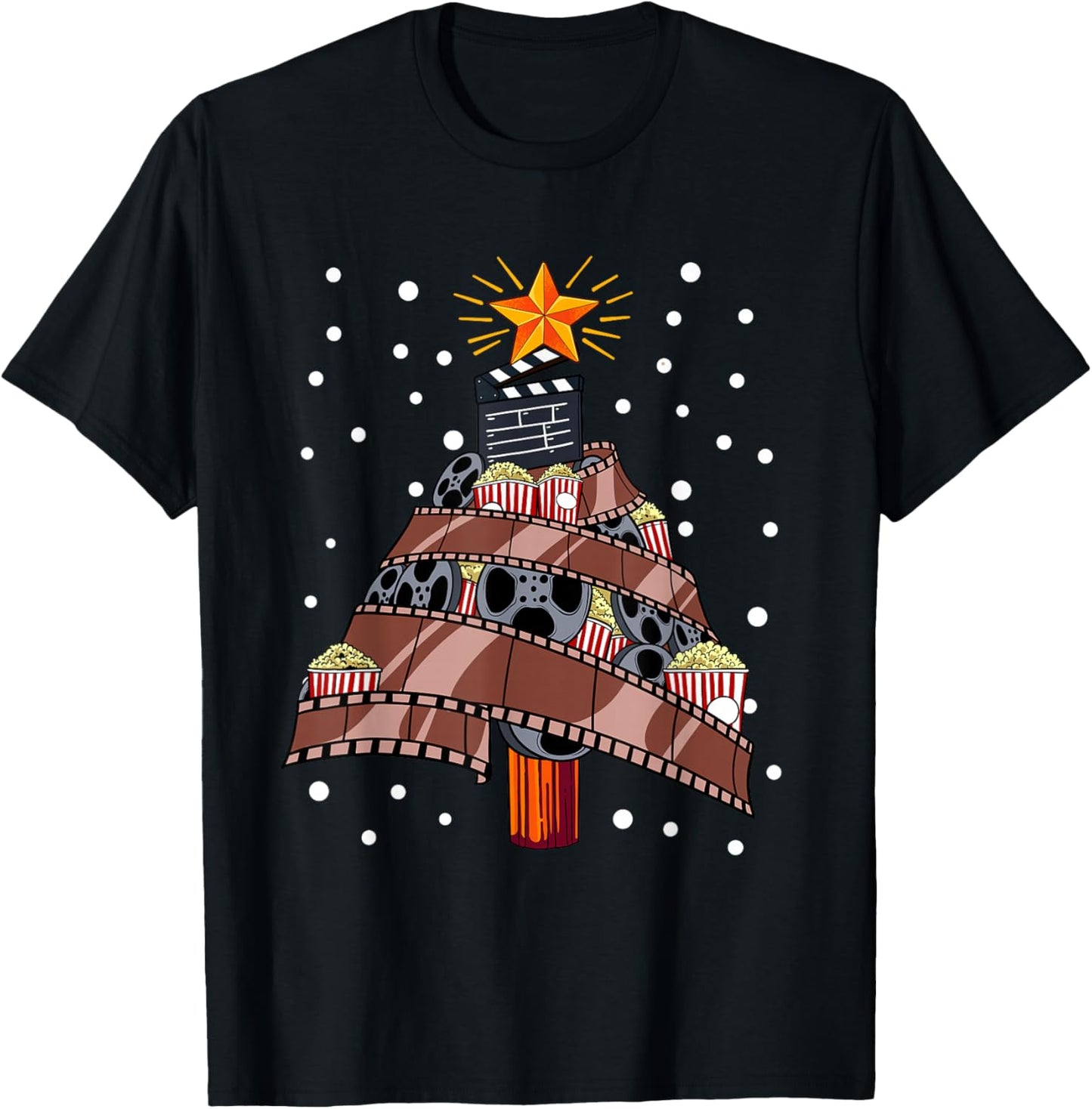 Christmas Tree Film Movie T-Shirt - T-Shirt | Black