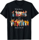 With Liberty & Justice For All Rainbow LGBT Gay Pride Month T-Shirt - T-Shirt | Black