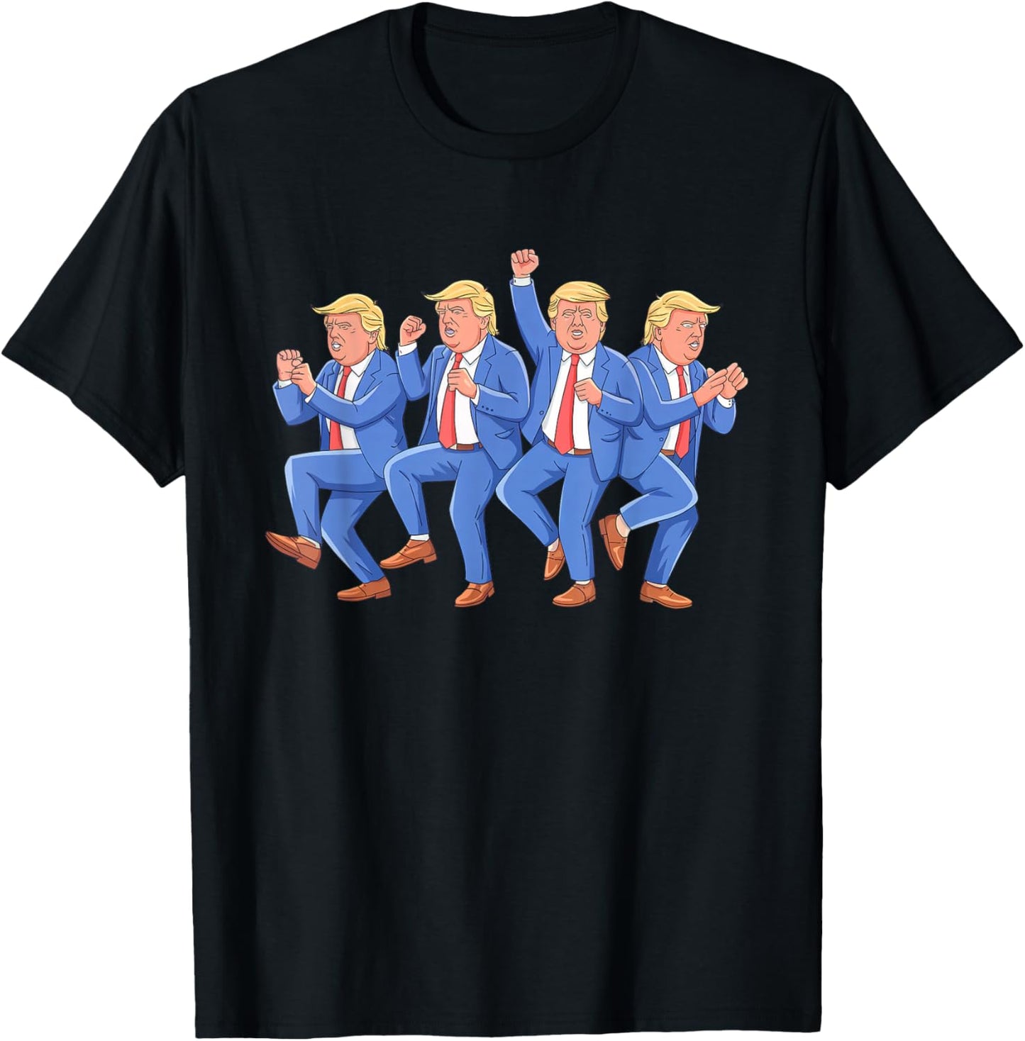 Donald Trump Dance 4th of July Trump 2025 T-Shirt - T-Shirt | Black