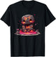 Cute Chibi Magma Golem Kawaii Lava Buddy T-Shirt - T-Shirt | Black