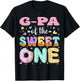 G-pa of The Sweet One First Birthday Matching Family T-Shirt - T-Shirt | Black
