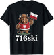 716ski Dyngus Day 2025 in Buffalo, New York Polish American T-Shirt - T-Shirt | Black