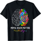 End The Stigma Mental Health Matters Mental Health Awareness T-Shirt - T-Shirt | Black