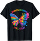 Broken Crayons Still Color Inspirational Quote Motivational T-Shirt - T-Shirt | Black