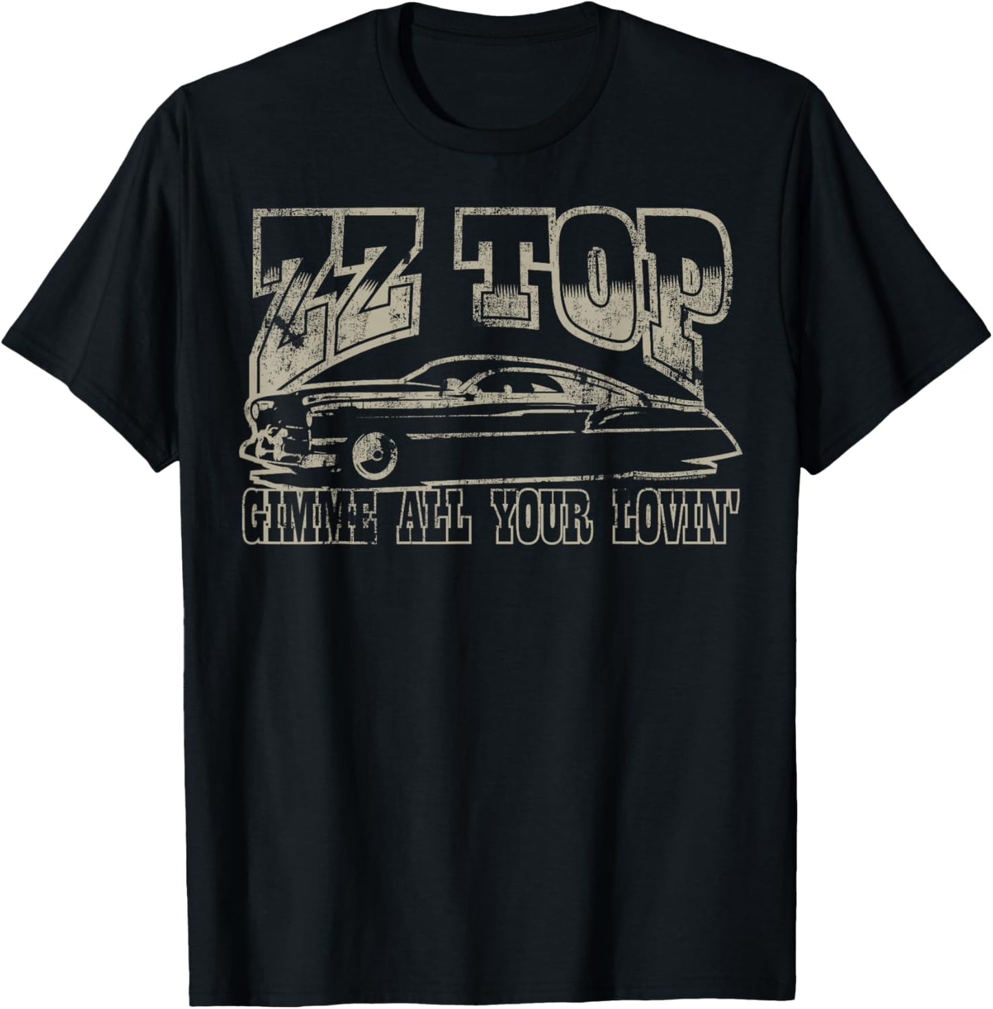 ZZ Top Gimme All Your Lovin' T-Shirt - T-Shirt | Black