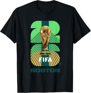 FIFA World CUP26 Boston Trophy Color T-Shirt - T-Shirt | Black