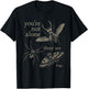 You're Not Alone There are Bugs Creepy Insect Humor Vintage T-Shirt - T-Shirt | Black