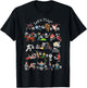 PE Teacher Alphabet ABCs Physical Education Health Teacher T-Shirt - T-Shirt | Black