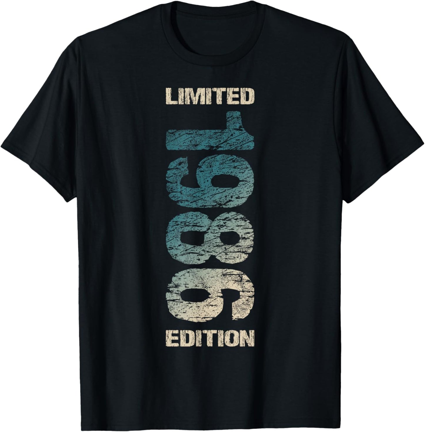 Limited Edition 1986 Man Woman 40th Birthday 40 T-Shirt - T-Shirt | Black