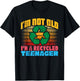 Recycled Teenager Retro T-Shirt - T-Shirt | Black