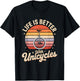 La Vie est Meilleure avec Le monocycle T-Shirt - T-Shirt | Black