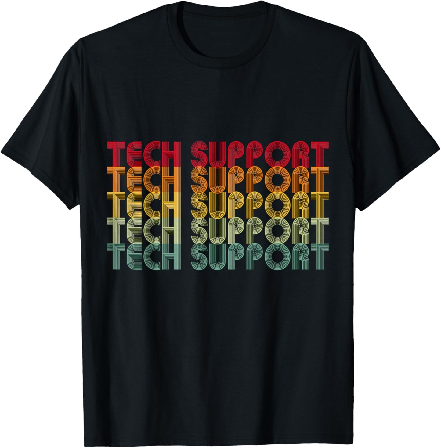 Tech Support T-Shirt - T-Shirt | Black