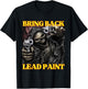Bring Back Lead Paint Funny Cringe Hard Skeleton Meme T-Shirt - T-Shirt | Black