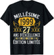 Vintage 1999 27 Years Birthday Man Woman Vintage 1999 T-Shirt - T-Shirt | Black