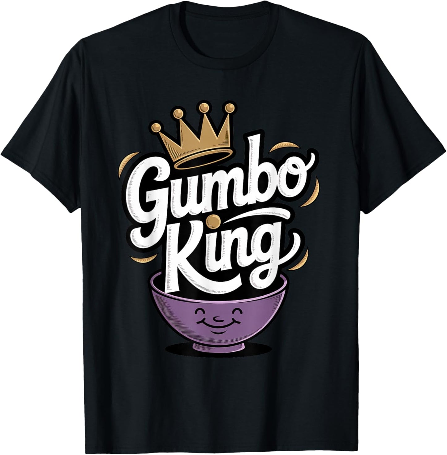 Gumbo King T-Shirt - T-Shirt | Black