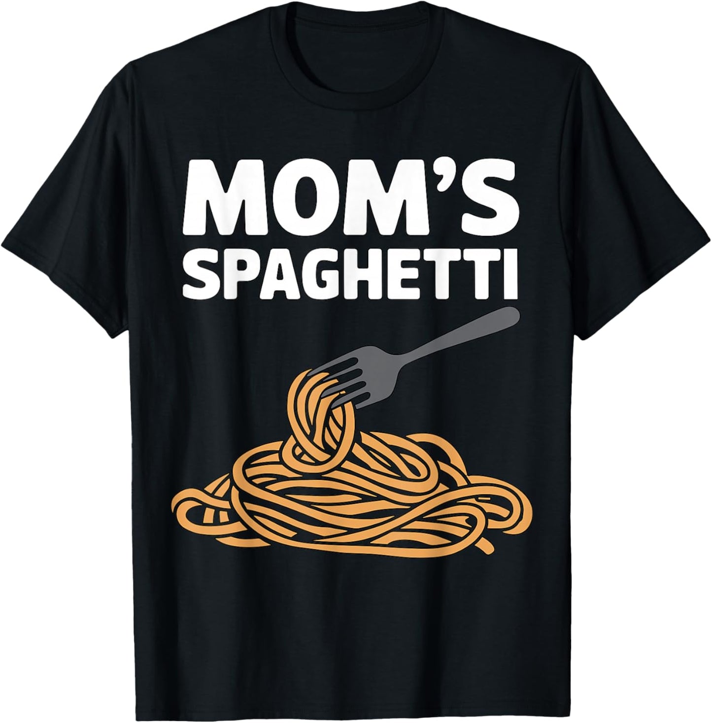 Mom’s Spaghetti T-Shirt - T-Shirt | Black