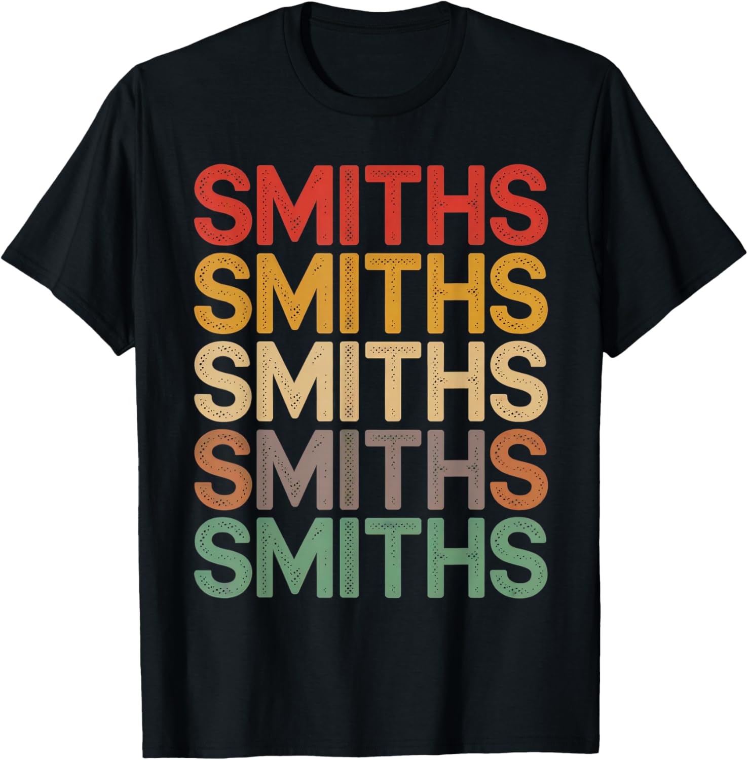 Vintage Retro Smiths T-Shirt - T-Shirt | Black