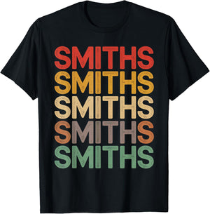 Vintage Retro Smiths T-Shirt - T-Shirt | Black