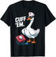 Cuff 'Em Goose Nurse Medical Healthcare Funny ER Nurse T-Shirt - T-Shirt | Black