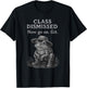 Teacher End Of Year Funny Class Dismissed Now Go On Git Frog T-Shirt - T-Shirt | Black
