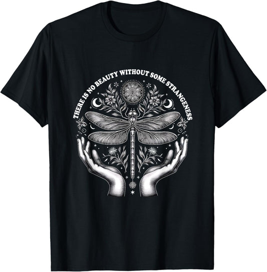 Some Strangeness Butterfly Woman There Is No Beauty Without T-Shirt - T-Shirt | Black