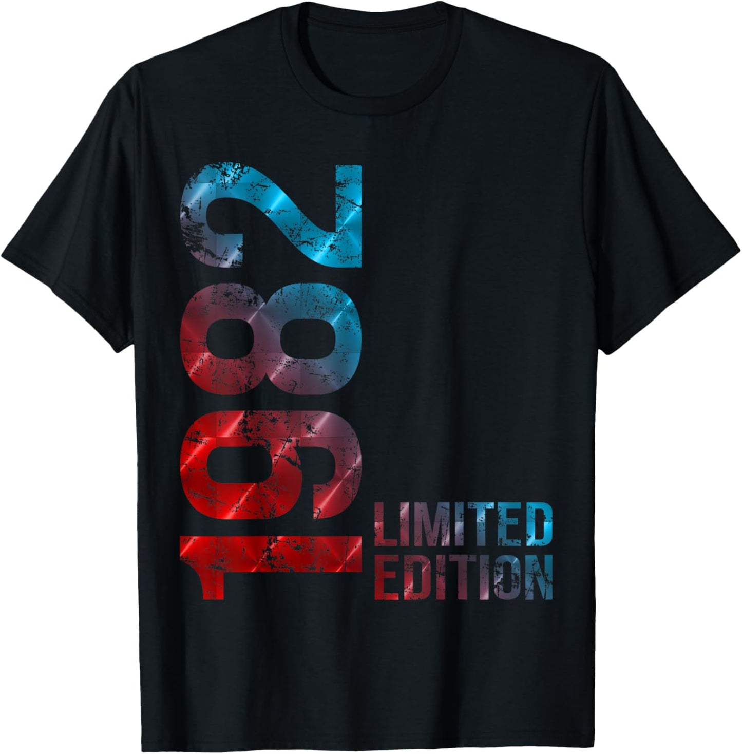 44. Geburtstag Mann Frau 44 Jahre 1982 T-Shirt - T-Shirt | Black