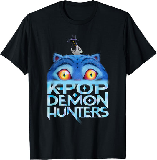 KPop Demon Hunters Derpy Sinking Officially Licensed T-Shirt - T-Shirt | Black