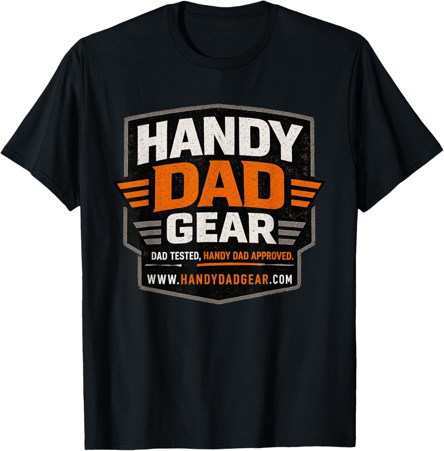 with URL T-Shirt - T-Shirt | Black