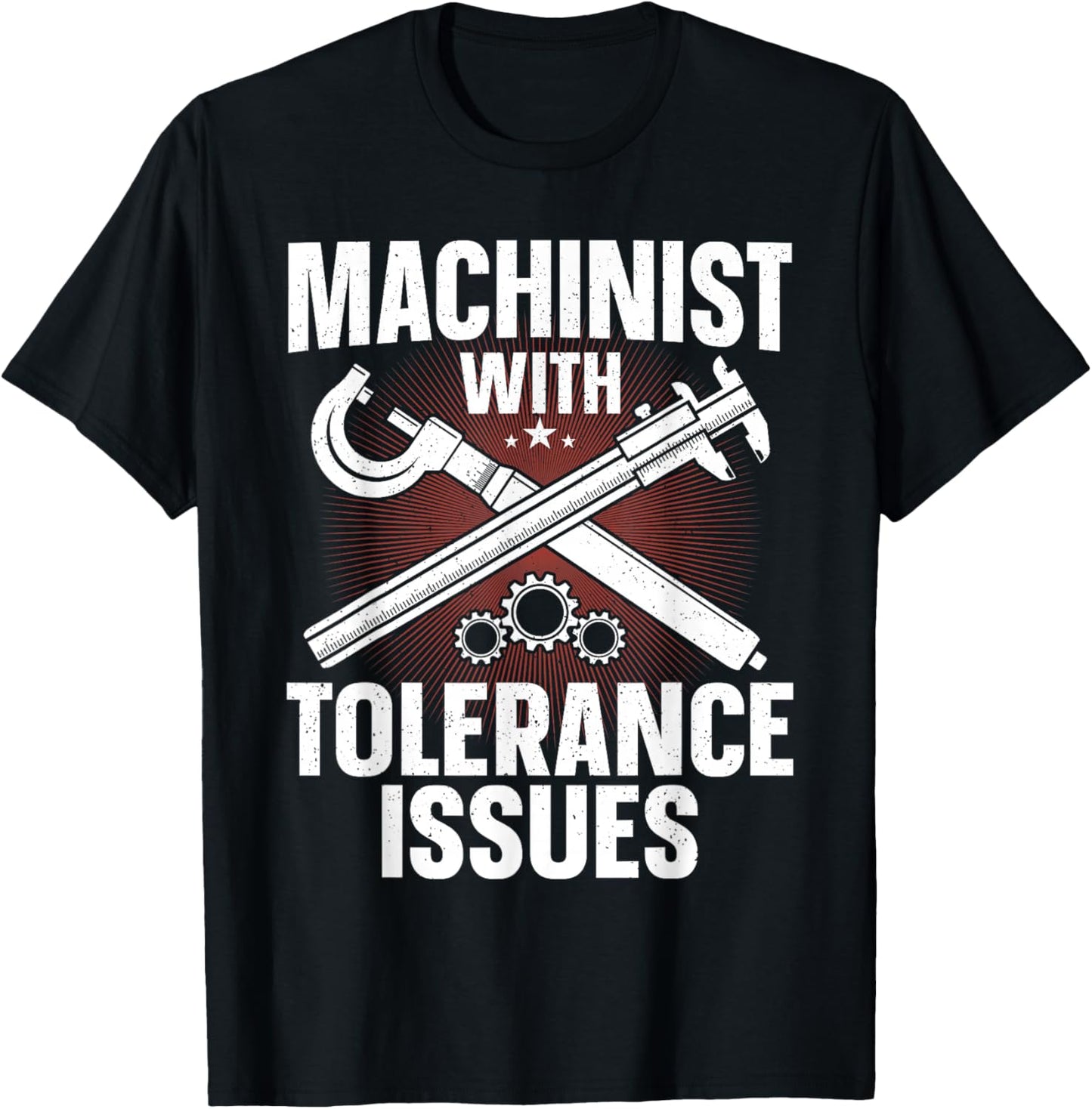 Funny Machinist Art Dad Women CNC Machine Operator T-Shirt - T-Shirt | Black