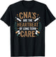 CNA Heartbeat Long Term Care Nurse Appreciation Gift T-Shirt - T-Shirt | Black