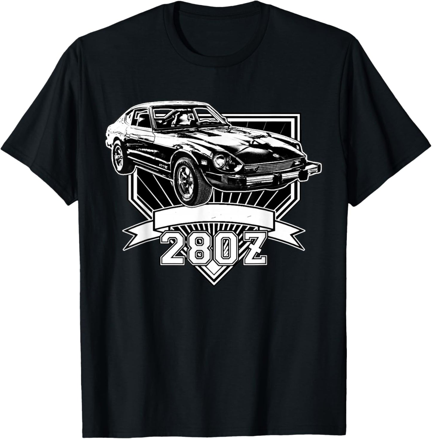 280z Sports Car T-Shirt - T-Shirt | Black