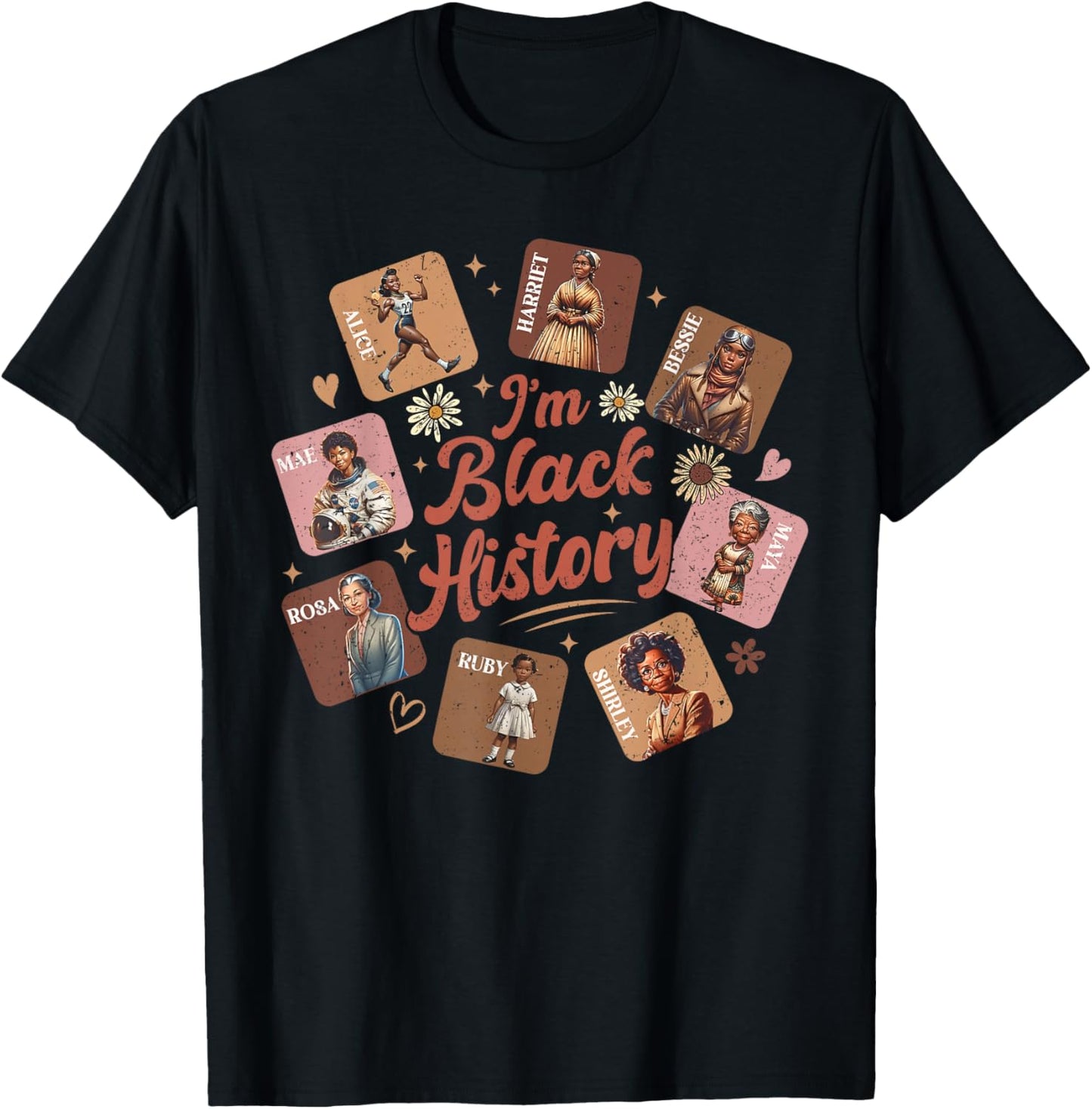 I Am Black History Month Black Women Leader Black Girl Power T-Shirt - T-Shirt | Black